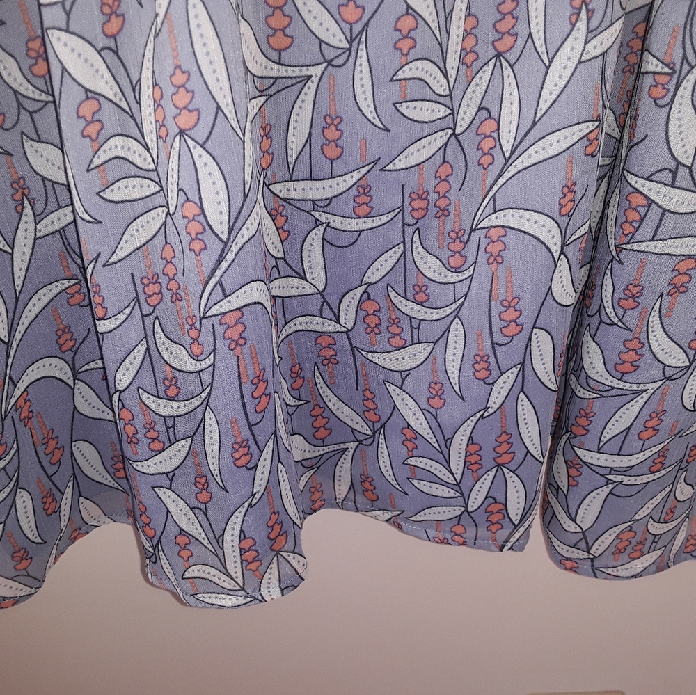 Spaghetti Strap Ruffle Printed Dress - Picture 5 of 8